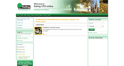 Desktop Screenshot of earlyyears.ealingcpd.org.uk